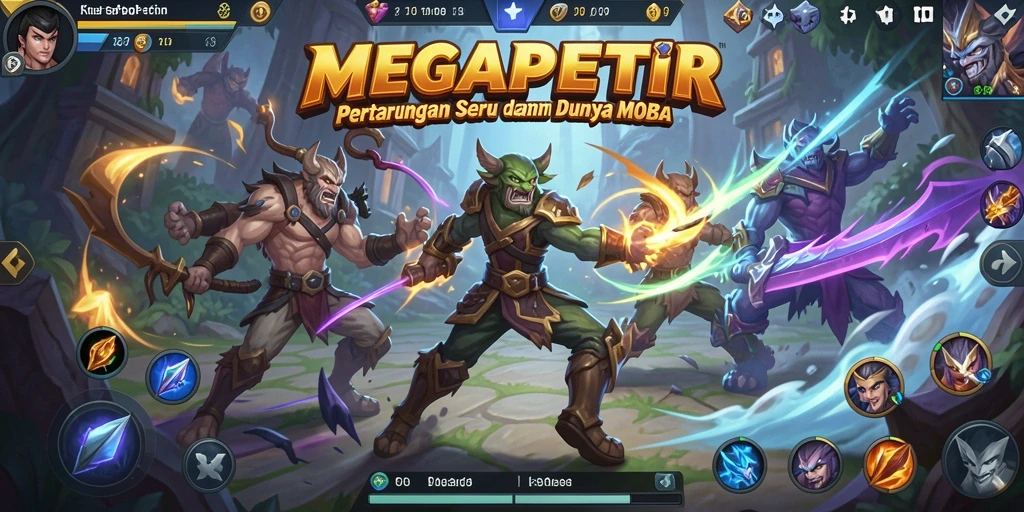Gameplay seru dan strategi mendebarkan di <strong>MEGAPETIR</strong>