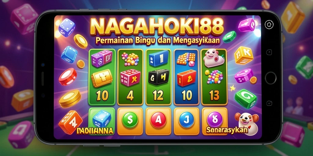 Tampilan menarik dari gameplay Bingo di NAGAHOKI88.