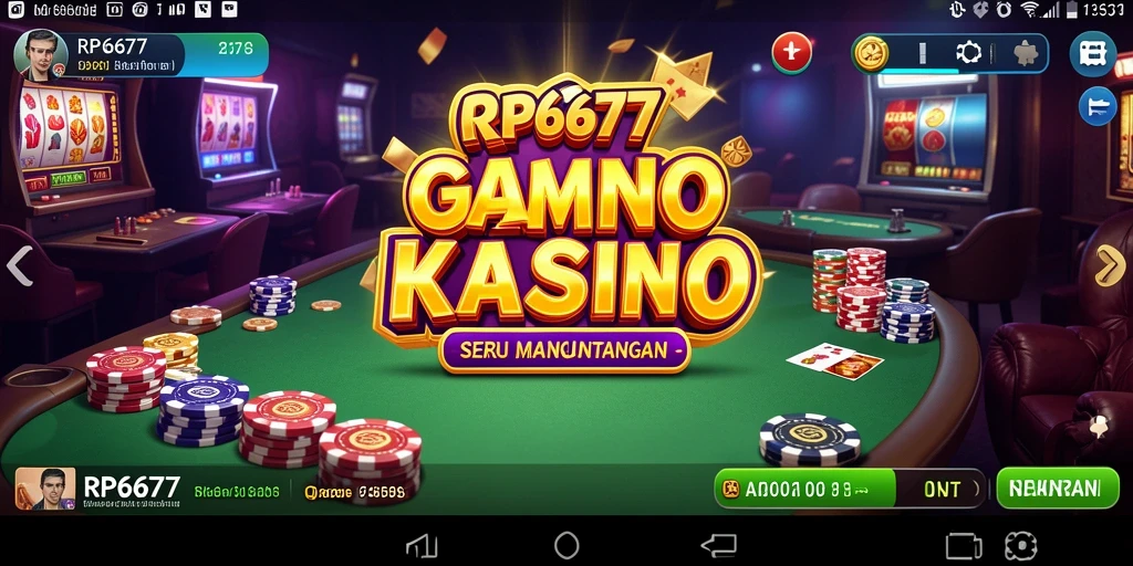 Tampilan gameplay menarik dan seru di RP6677.